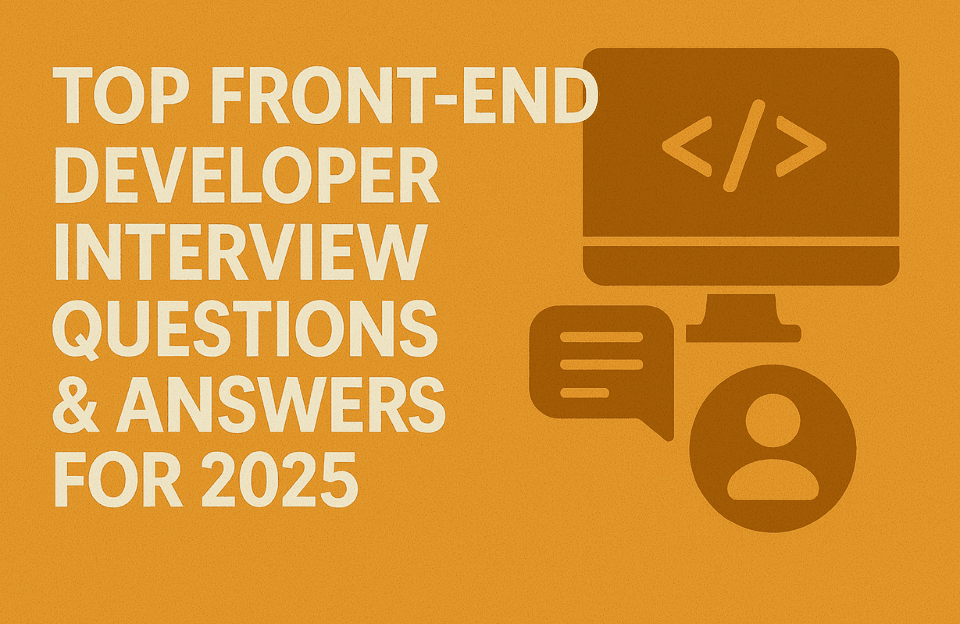 Top Front-End Developer Interview Questions & Answers for 2025