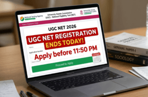 UGC NET June 2026 Registration Ends Today at ugcnet.nta.nic.in, Direct Link & Important Details Here