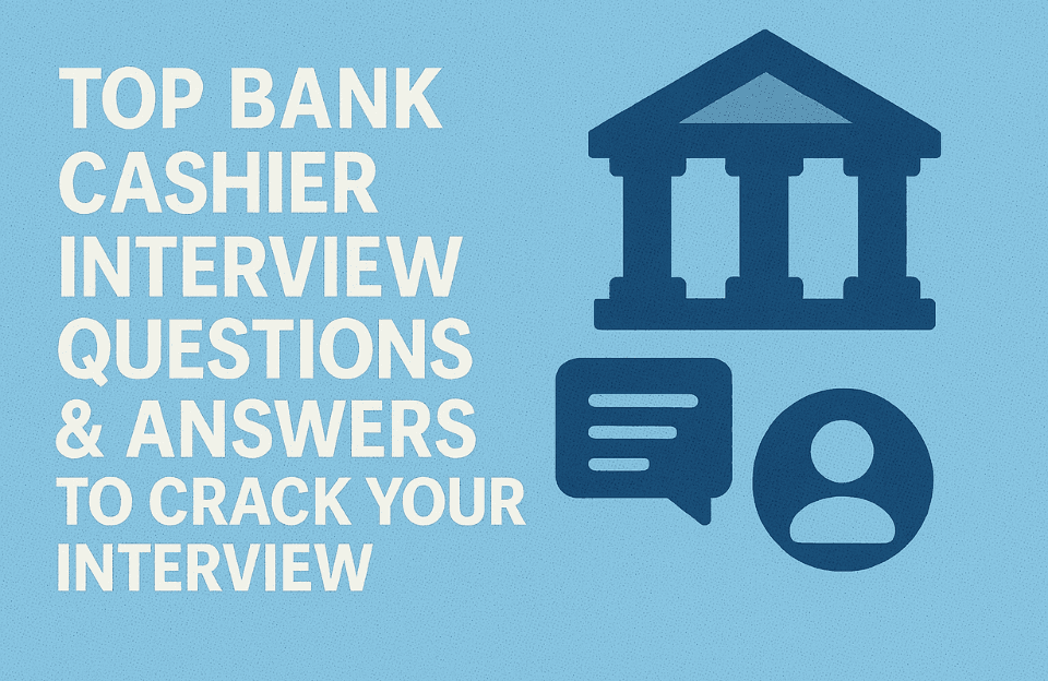 Top Bank Cashier Interview Questions & Answers to Crack Your Interview